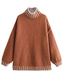 Knit Lapel Pullover
