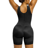 Full Body Hooked Faja Bodysuit with Zipper Crotch