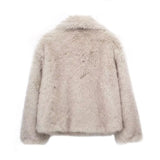 Soho Whisper Faux Fur Coat – Luxe Teddy Statement Coat