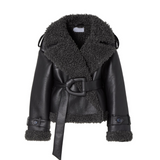 Avalon Bound Faux‑Shearling Jacket – Luxe Teddy Coat with Structure