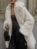 Celeste Faux Fur Coat for Statement Warmth