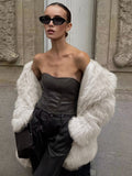 Celeste Faux Fur Coat for Statement Warmth