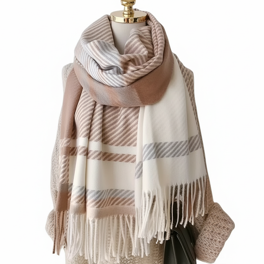 🎁 Plaid Winter Scarf – Warm & Stylish (100% off)