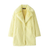 Celeste Faux Fur Coat for Statement Warmth