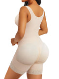 Full Body Hooked Faja Bodysuit with Zipper Crotch