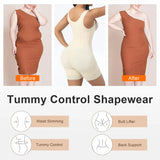 Hooked Faja Tummy Control Bodysuit with Butt Lift