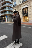 Vivienne Oversized Wool-Blend Coat