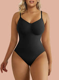 Tummy Control Shapewear Adjustable Straps Seamless Thong Body Shaper