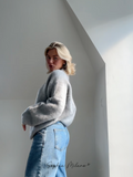 Claudia | Mohair Crewneck Sweater