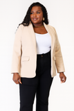 Sophisticated Shawl Collar Blazer – Polished Professional Style for Any Wardrobe
