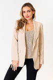 Sophisticated Shawl Collar Blazer – Polished Professional Style for Any Wardrobe