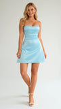 Celeste Elegant Strapless Dress