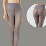 Upyogaa Fur-Lined Sheer Translucent Stockings – Upgraded