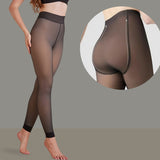 Upyogaa Fur-Lined Sheer Translucent Stockings – Upgraded
