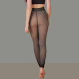 Upyogaa Fur-Lined Sheer Translucent Stockings – Upgraded