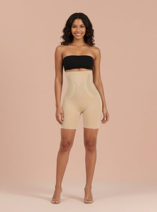 High Waist Seamless Tummy Control Panties – Women’s Comfort Fit