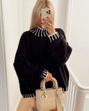 Elise Chic Relaxed-Fit Pullover