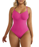 Tummy Control Shapewear Adjustable Straps Seamless Thong Body Shaper