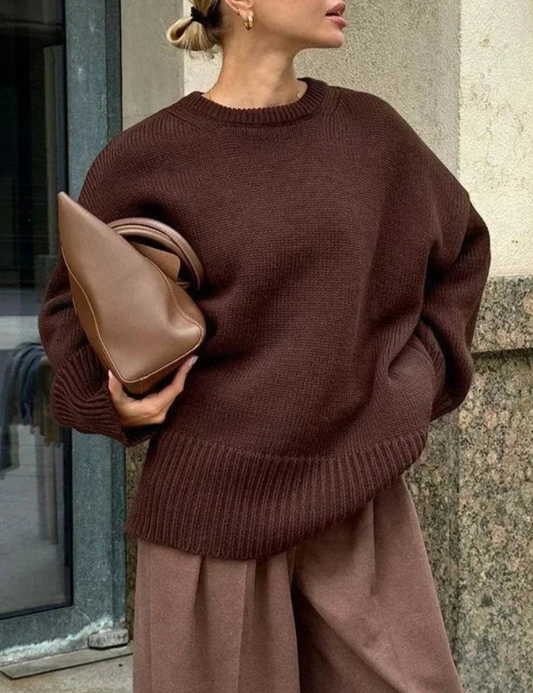 Soft Knit Crew-Neck Jumper