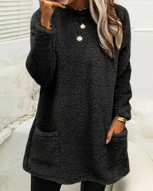 Clara | Elastic Ribbed Sweater – Women’s Cozy Knitwear