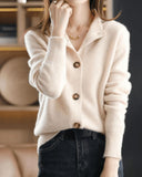 Elvira | Elegant Knit Cardigan – Soft & Cozy Women’s Layer