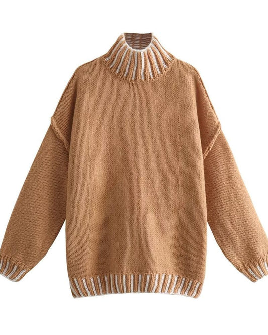 Knit Lapel Pullover