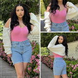 Tummy Control Shapewear Adjustable Straps Seamless Thong Body Shaper