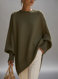 Cozy Knit Poncho Sweater