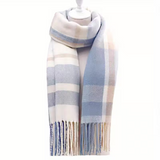 Elodie Plaid Winter Scarf