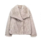 Soho Whisper Faux Fur Coat – Luxe Teddy Statement Coat