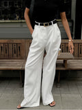 Camille High-Waist Trousers – Flowing Tailored Elegance
