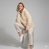 Classic Plush Hoodie – Oversized Soft-Touch Pullover