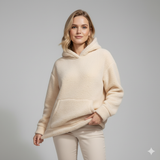 Classic Plush Hoodie – Oversized Soft-Touch Pullover