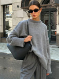 Soft Knit Crew-Neck Jumper