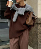 Soft Knit Crew-Neck Jumper