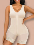 Full Body Hooked Faja Bodysuit with Zipper Crotch