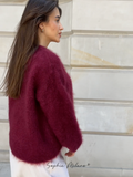 Claudia | Mohair Crewneck Sweater
