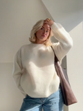 Claudia | Mohair Crewneck Sweater