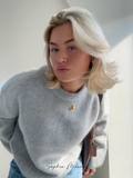 Claudia | Mohair Crewneck Sweater