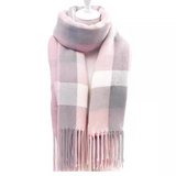 Elodie Plaid Winter Scarf