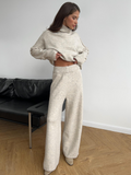 Soft Knit Matching Lounge Set