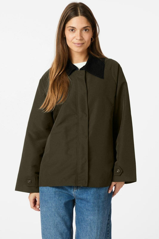 Clean Jacket - Dark Green Shine