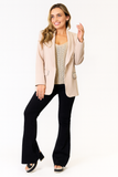 Sophisticated Shawl Collar Blazer – Polished Professional Style for Any Wardrobe