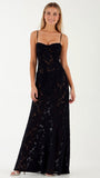 Clara Lace Evening Dress