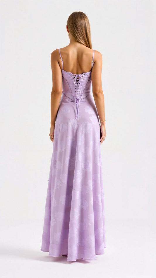 Clara Lace Evening Dress