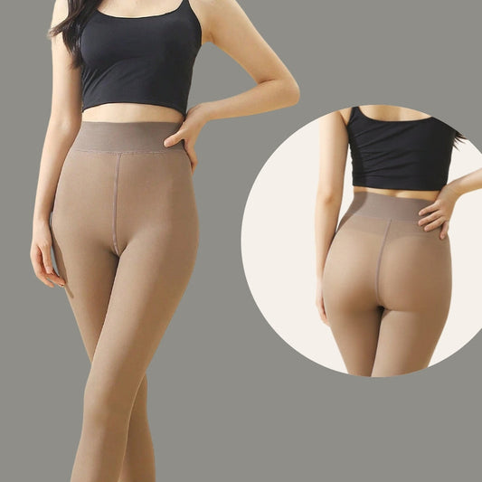 Upyogaa Fur-Lined Sheer Translucent Stockings – Upgraded